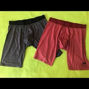 Duluth Trading Co bullpen boxer briefs, long